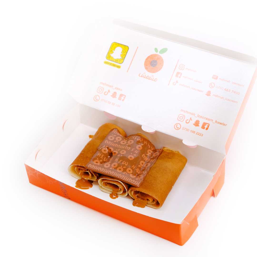 Lotus crepe roll